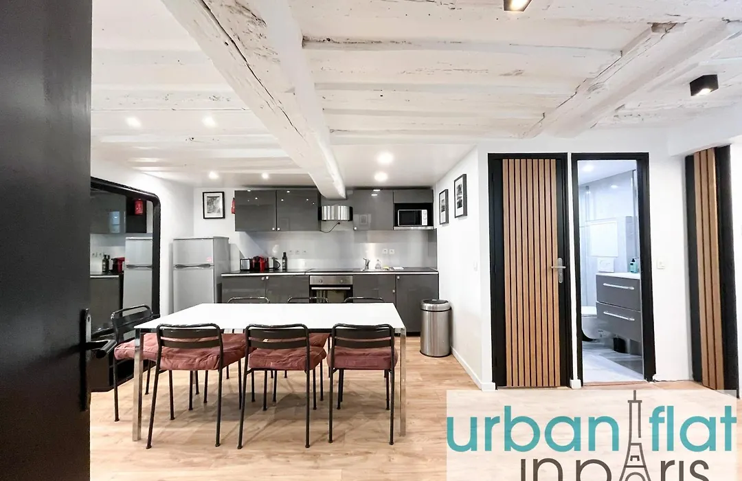 100 - Luxury 2 Bedroom - Beaubourg Marais-1